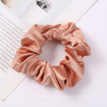 Wholesale Custom Girl Hair Accessories Elastic Hair Band Velvet Red Hair Scrunchies